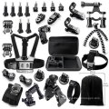 Good Quality Action Camera Chest Strap Head Mount Adapter Camera Kit Accessories Set For Go Pro Hero3 Hero4 3 2 Black Edition